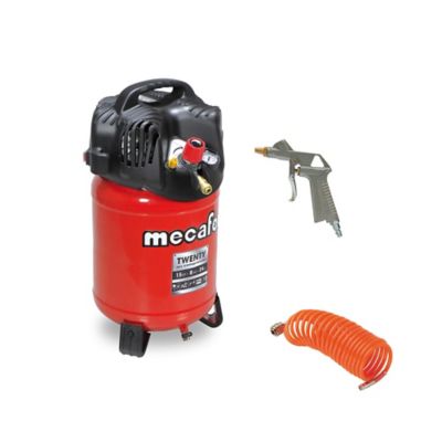 Compresseur vertical Mecafer Twenty 24L 1.5HP + accessoires