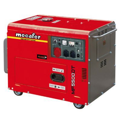Groupe électrogène insonorisé Mecafer MF5500 triphasé 5000W
