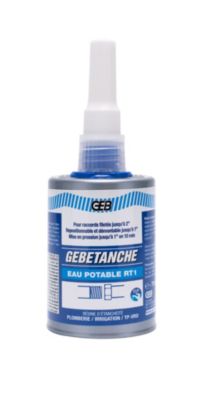 Résine d’étanchéité anaérobie au PTFE pour raccords filetés métalliques GEB 75 ml