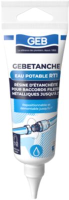 Résine d’étanchéité anaérobie au PTFE pour raccords filetés métalliques GEB 50 ml