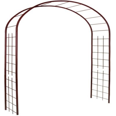 Arche de jardin LOUIS MOULIN Modèle 3146 Fer vieilli Montage facile 130x250 cm
