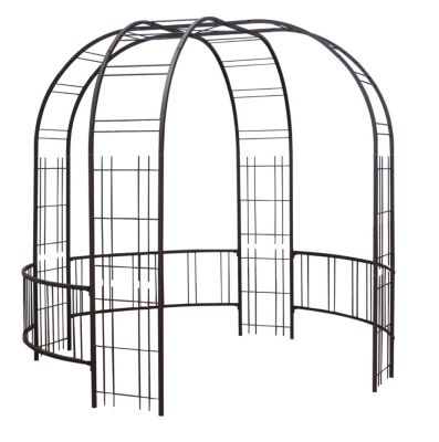 Kiosque premium tube carré 25 mm 265 x 250 cm LOUIS MOULIN
