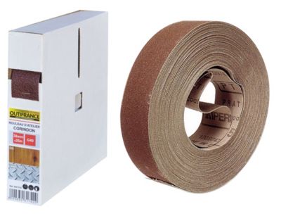 Outifrance Rouleau d'atelier corindon 38mm x 25m gr.120