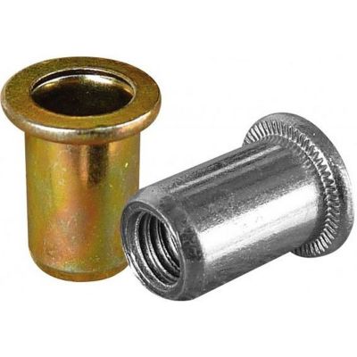 ECROU A SERTIR ALU T. PL M5 40 Techman
