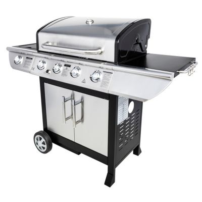 Barbecue au gaz BRISBANE - 4 brûleurs 14kW + plaque de cuisson - SOMAGIC