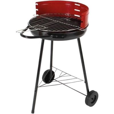 Barbecue À Charbon Somagic Texas – Ø57 cm, Acier Émaillé, 2 Grilles Cuisson - vue 2