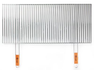 Grille Barbecue SoMagic 90x40 cm – Découpable, Acier Chromé