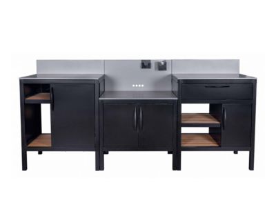 La cuisine extérieure 3 modules RIVOLI - Somagic