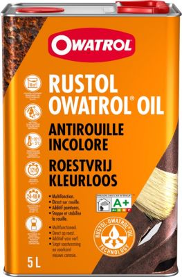 Anti-rouille extérieur Rustol Owatrol incolore 5L