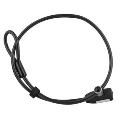 T'nb Antivol Ã boucle pour vÃ lo / trottinette Urban Moove en acier, alliage de zinc colour noir Ã 1 cm x L.1 m