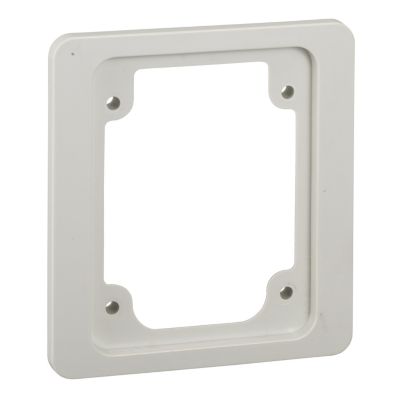 Accessoire de coffret plaque 90 x 100 mm pour prise 65 x 85 mm 13136