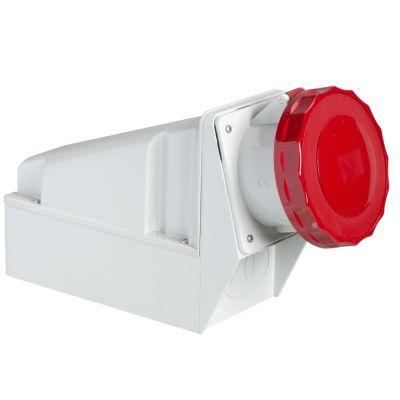 PratiKa socle de prise industrielle 3P+N+T 380.. CA IP 67