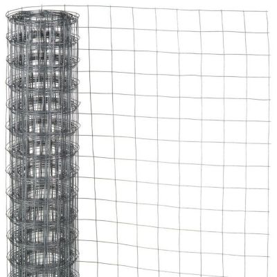 Grillage carré - NATURE - 0,5 x 3 m - Ep. 12,7 mm - Gris