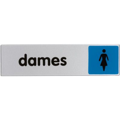 Novap Plaque dames en plexiglass Bleu - vue 3