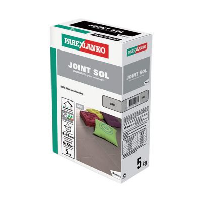Joint sol hydrofugé gris Parexlanko 5 kg