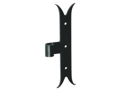 Té queue de carpe acier noir Afbat Ø14 mm