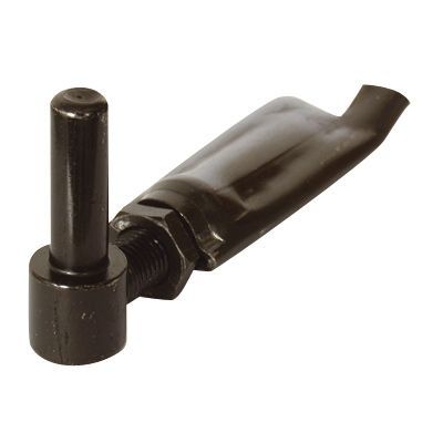 Gond de portail réglable acier noir Afbat Ø16 mm