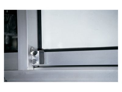 Verrou pour baie coulissante Afbat gris