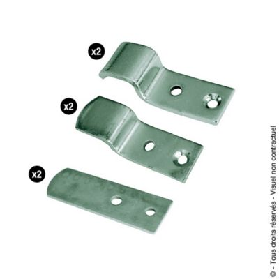 Kit complet de supports barre de sécurité de volets Afbat