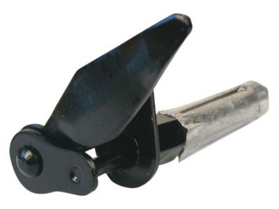 Arrêt de volet cheville + butée Afbat acier l.105 mm