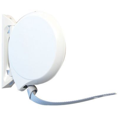 Enrouleur pivotant + sangle blanc 5 m