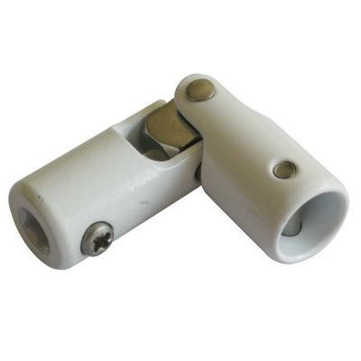 Genouillère 6 pans 10 mm blanc