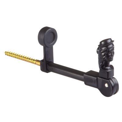 Arrêt de bergère à visser luxe l.150 noir