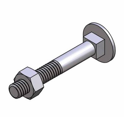 Lot de 8 boulons ø7 x 45