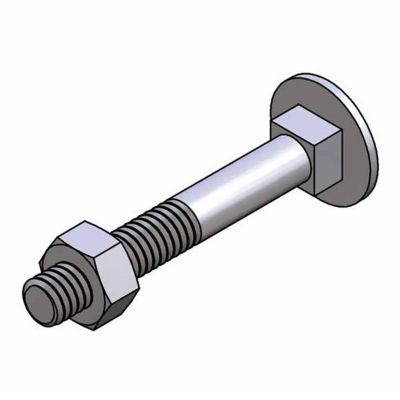Lot de 8 boulons ø7 x 70