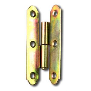 Paumelle espagnole QCL 90 x 50 mm droite