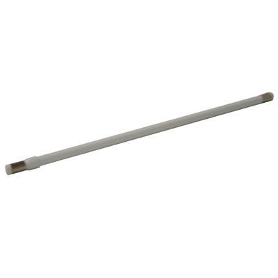 Barre de vitrage sans perçage Illico laqué blanc Ø10 mm x L.60/90 cm