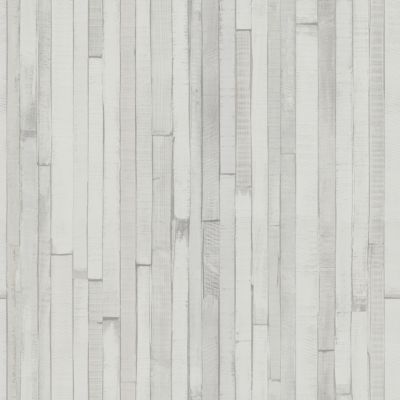Papier peint vinyle sur intissé LUTECE Lamelles bois gris