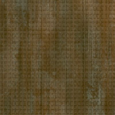 Papier peint vinyle intissé Reality Iv Lutece mat et satiné cannage marron, marron foncé l.1005 x l.