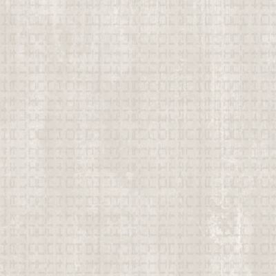 Papier peint vinyle intissé Reality Iv Lutece mat et satiné cannage gris pâle, gris l.1005 x l.53 cm