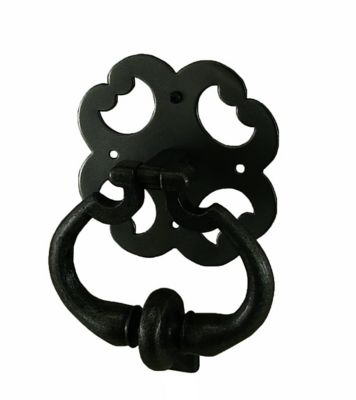 Heurtoir Peasa fer cément noir 74 mm