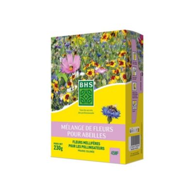 Mélange de fleurs pour abeilles BHS 230 g 26 variétés de fleurs annuelles - vue 2