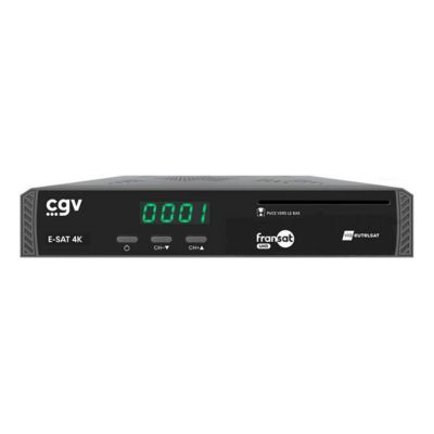 Récepteur satellite CGV E-SAT4K