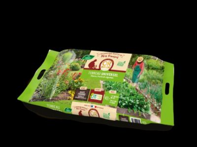 Terreau universel fleurs, fruits et légumes 40L Or Brun