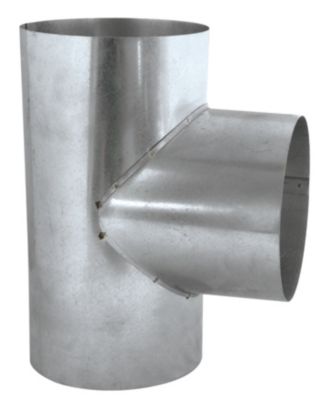 Té de dérivation galvanisé Autogyre ø100 mm - Autogyre