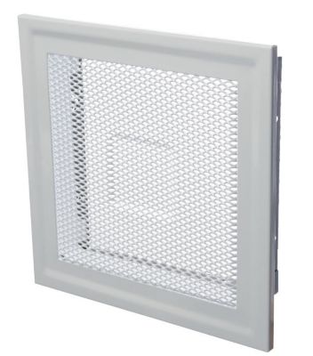 Grille d'air chaud pré-cadré 200x200 cuivre