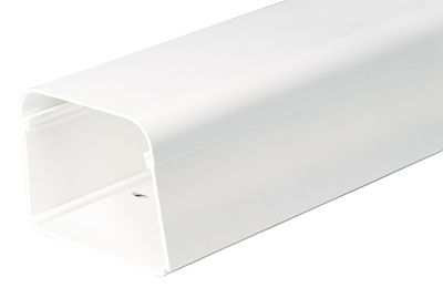 Goulotte rigide pour climatisation 80 x 60 mm - 1 m Autogyre