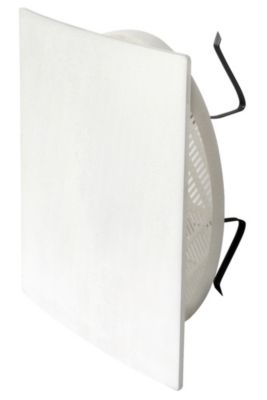 Grille d'aération PVC Autogyre blanche 166 x 166 mm