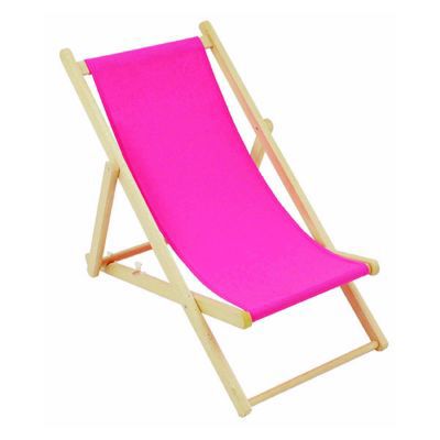 Chilienne enfant en bois fuchsia