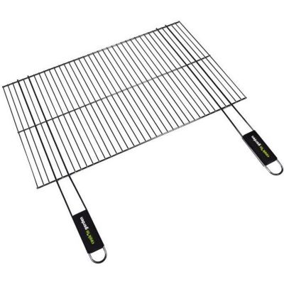 Grille Chromée COOK IN GARDEN 67x40 Cm – Acier Chromé, 1 Poignée Manche Soft Touch - vue 3