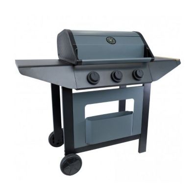 Barbecue Gaz COOK IN GARDEN Burn AM253T – 3 Brûleurs, Puissance 10,5kW - vue 3