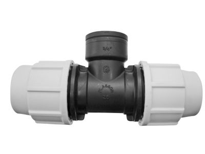 Té femelle Plasson ø32 mm - 26x34