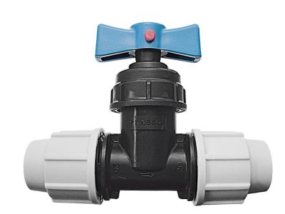 Robinet raccord compression Plasson ø32 mm