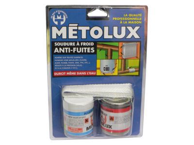 Soudure à  froid acier Metolux