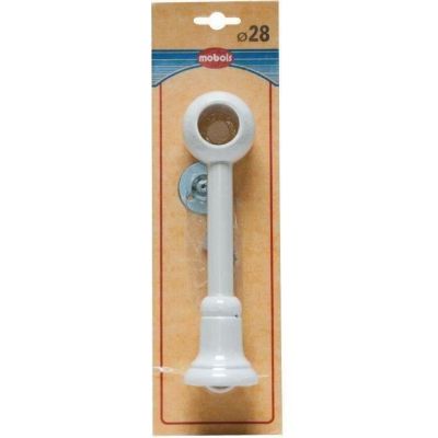 Support à clipser pour tringle de vitrage MOBOIS Lot de 2 Réglable Sans perçage Plastique - vue 2