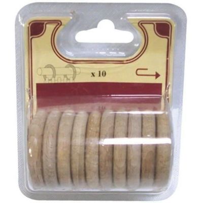 Anneau Lot de 10 brut D: 42 mm pour tringle D: 20 mm - vue 2